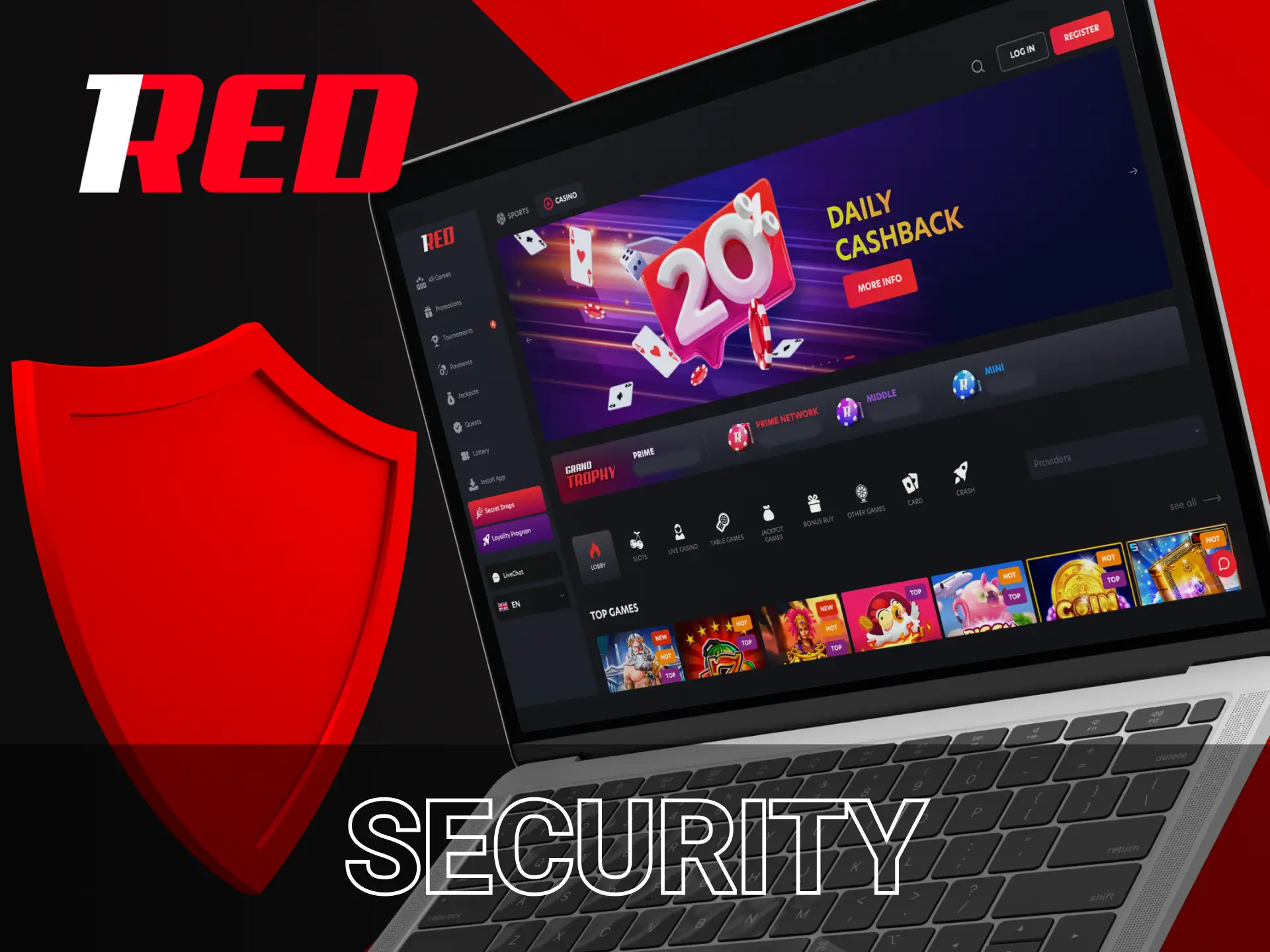 1Red Casino operates legally in Canada and licensed by the regulatory authorities.